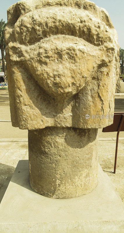 埃及孟菲斯的雕像