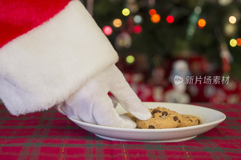 饼干的圣诞老人