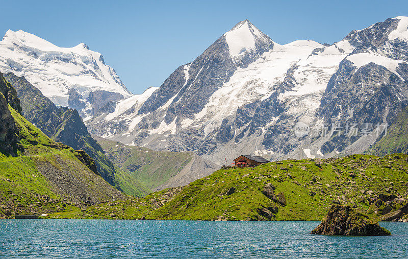 瑞士的雪峰