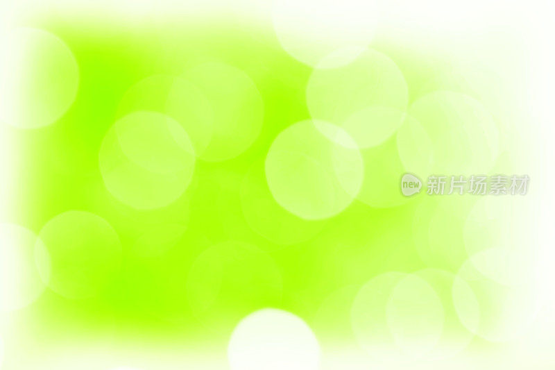 散焦灯光背景(绿色)-高分辨率5000万像素