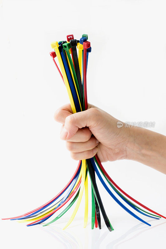电缆扎带彩色电缆