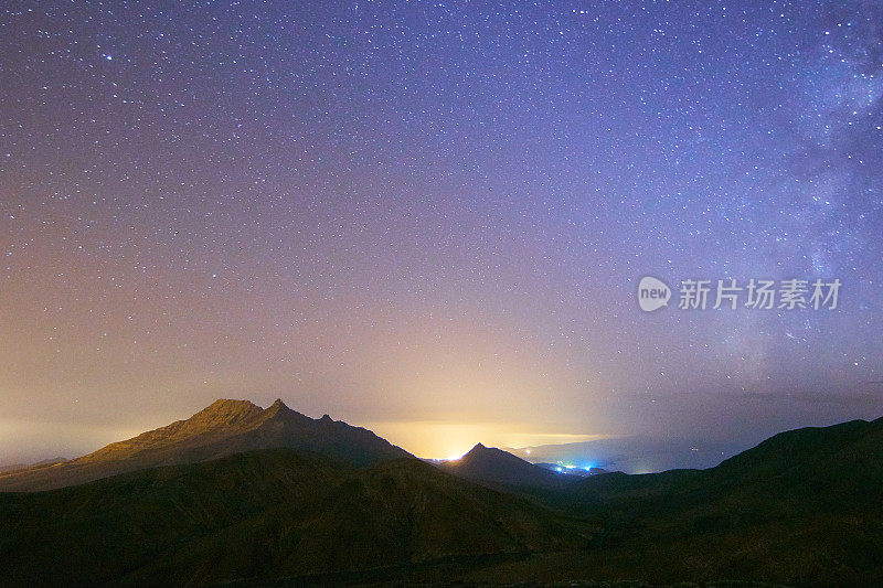 贝当古里亚银河-卡登山和西卡桑布尔，富尔特文图拉