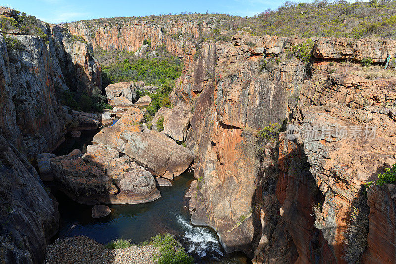 南非的布莱德河峡谷