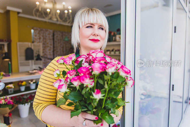 花店的女店主