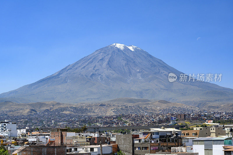 秘鲁阿雷基帕的米斯提火山