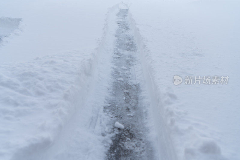 暴风雪在多伦多