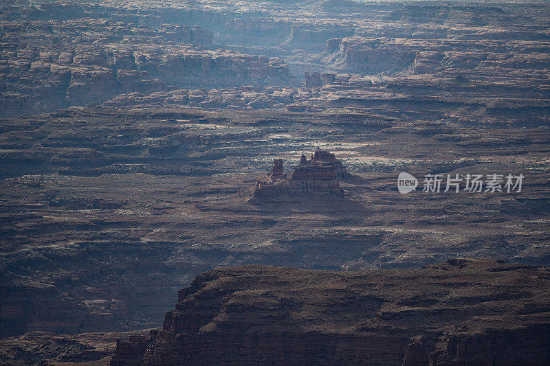 峡谷地国家公园的迷宫