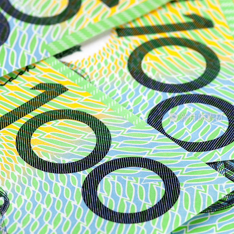 澳大利亚一百元钞票