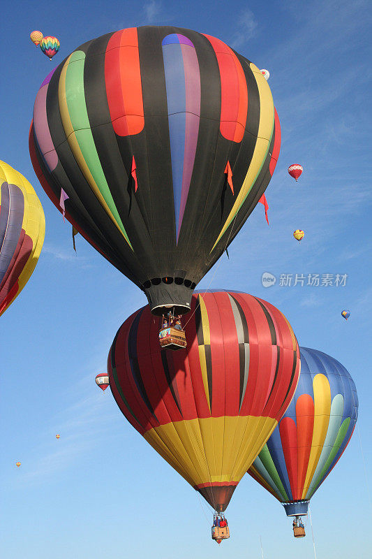 热气球，阿尔伯克基，新墨西哥州，美国