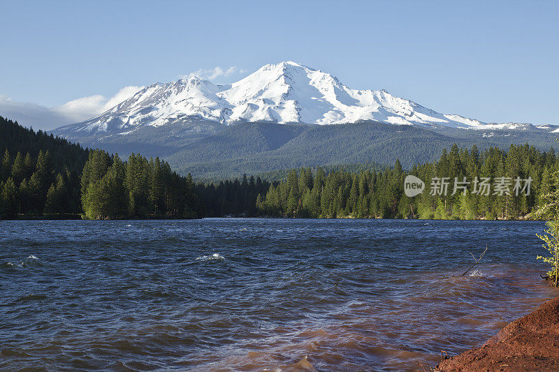 锡斯基尤湖和沙斯塔山