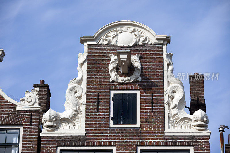 阿姆斯特丹华丽的山墙屋