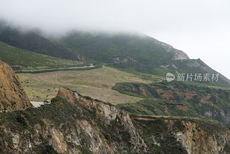 大苏尔海岸线和一号公路