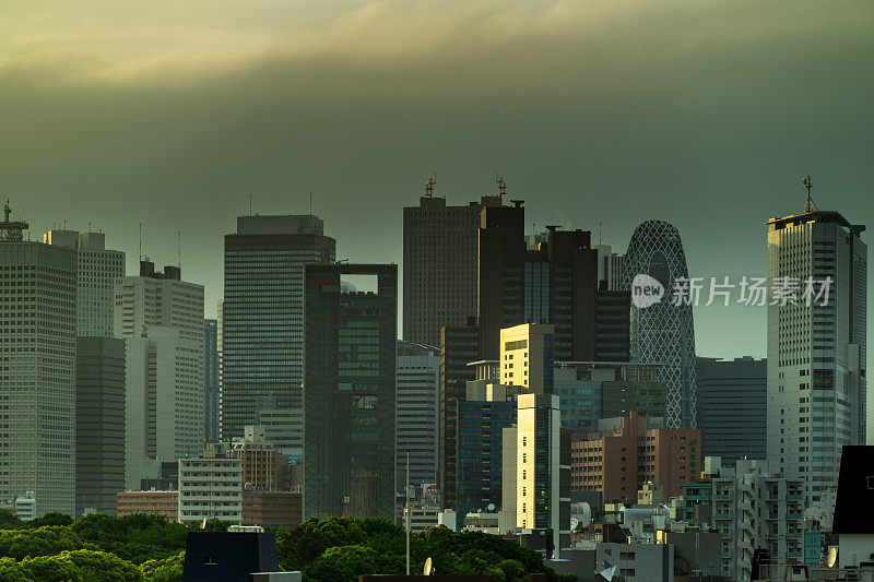 朦胧的东京Shuinjuku