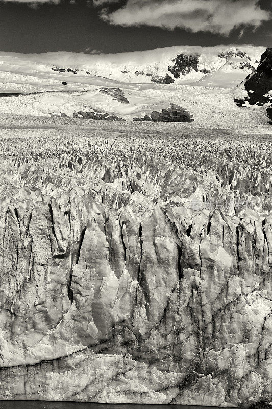 巴塔哥尼亚的佩里托莫雷诺冰川