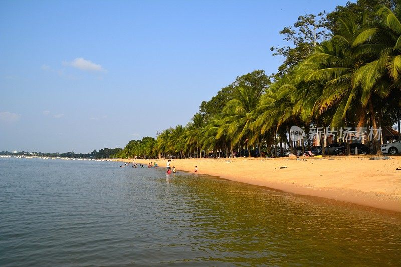 邦沙莱海滩，泰国春武里省