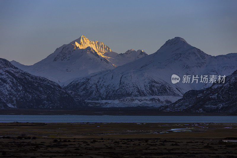 然而湖,西藏,中国