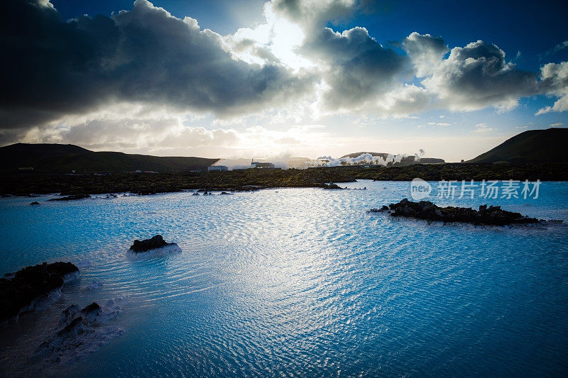 蓝色泻湖冰岛