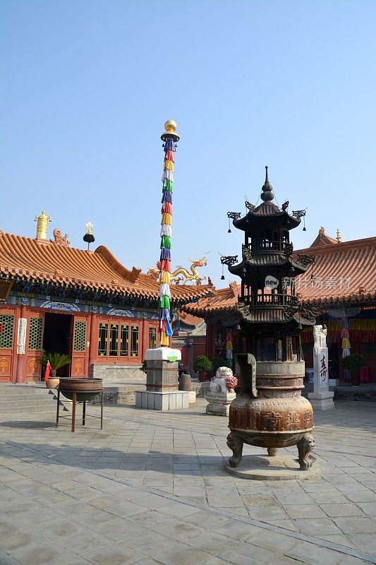 大昭寺，呼和浩特，内蒙古，中国