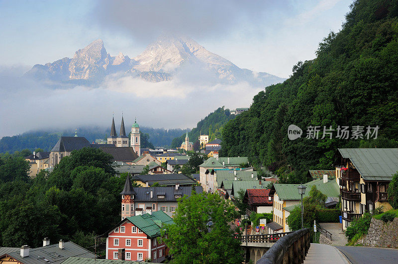 伯希特斯加登华兹曼山