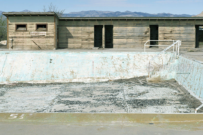 犹他州空军基地的游泳池
