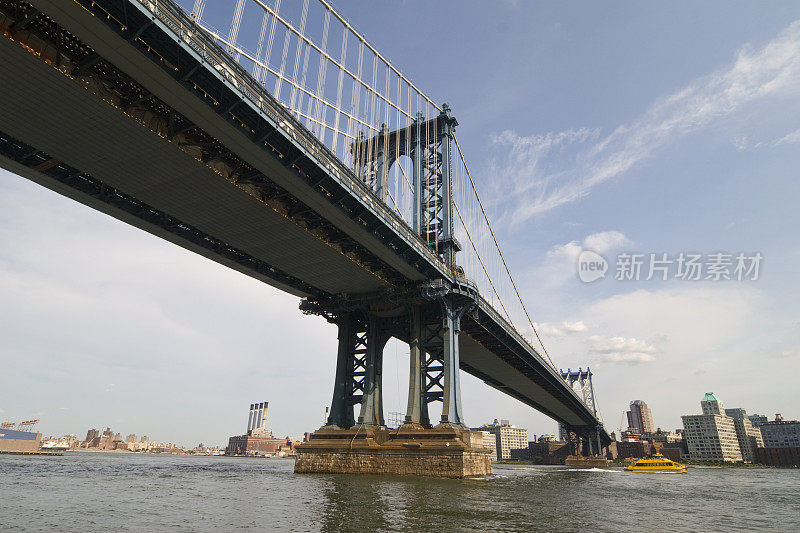 纽约曼哈顿桥东河