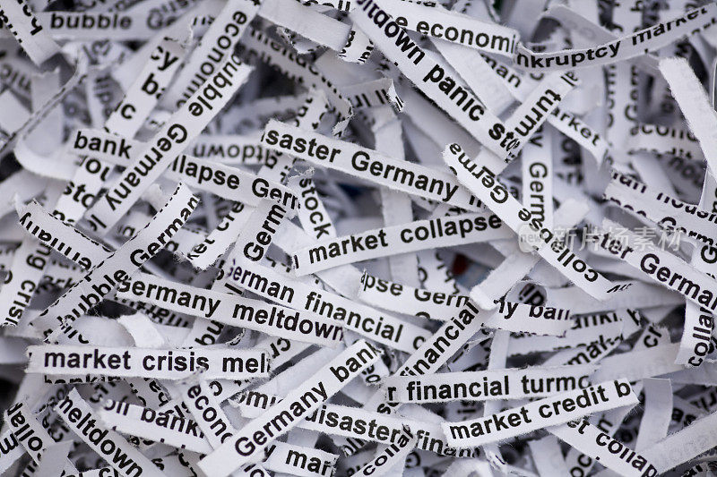 德国经济和全球住房市场的崩溃