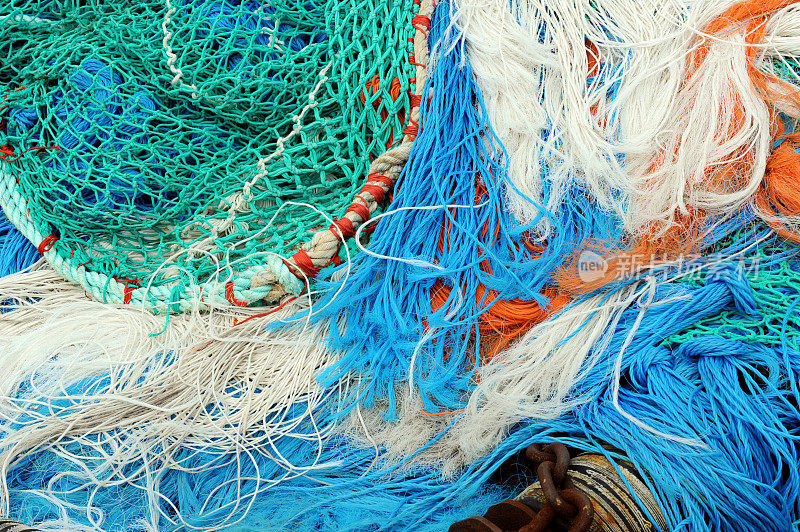 鱼网和绳索