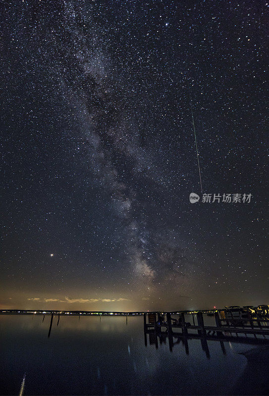 希金斯湖北州立公园英仙座流星雨