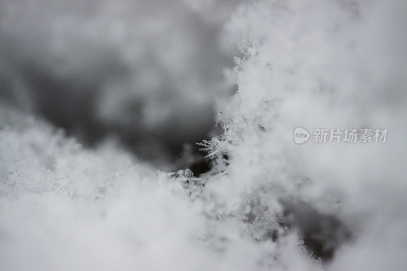 雪晶体近宏