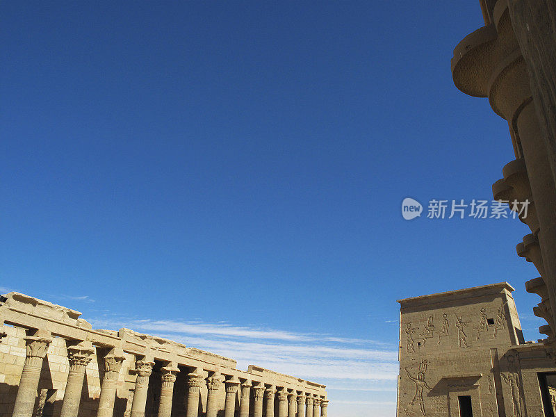 埃及阿斯旺菲莱神庙