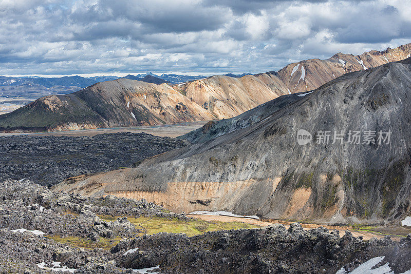 Landmannalaugar谷、冰岛