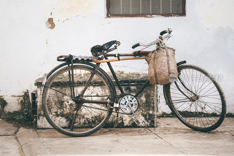 非洲桑给巴尔的旧自行车