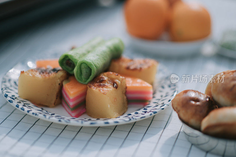 亚洲华人中秋节月饼马来西亚本土华人文化食品