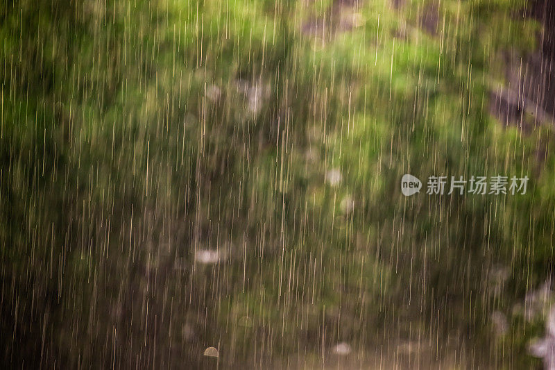 雨的背景