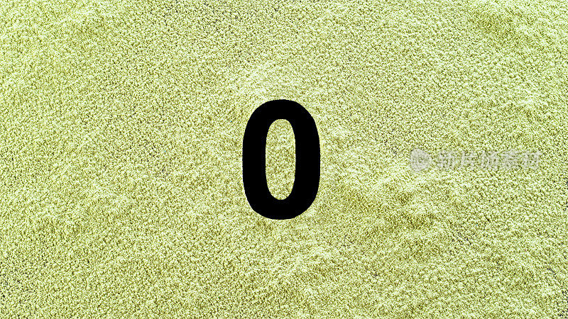 “0号”出现在绿色尘埃中的特写