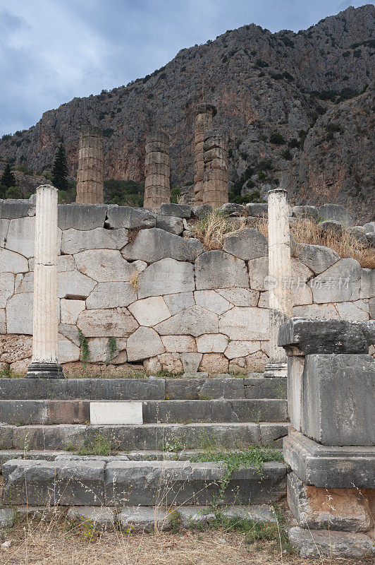 希腊的考古遗址德尔菲