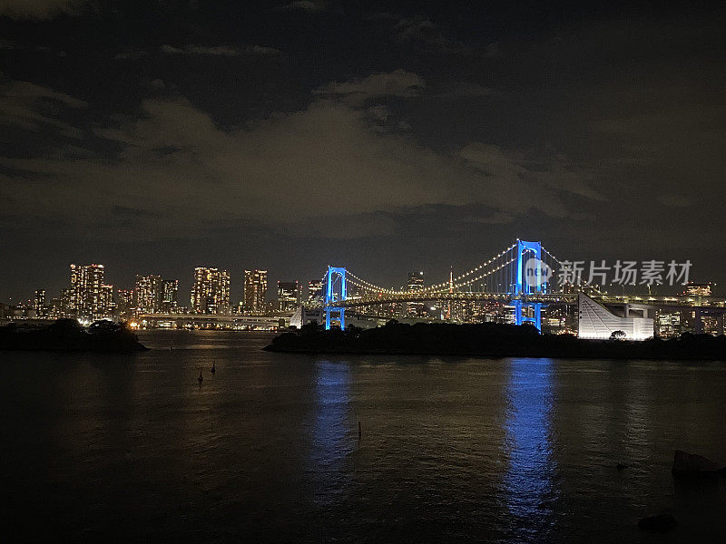 日本-东京-台场区及彩虹桥