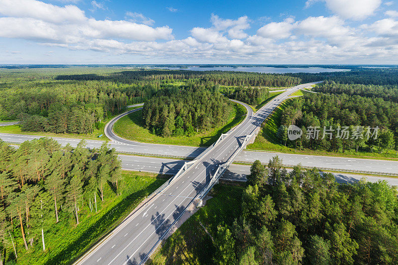 道路在拉脱维亚