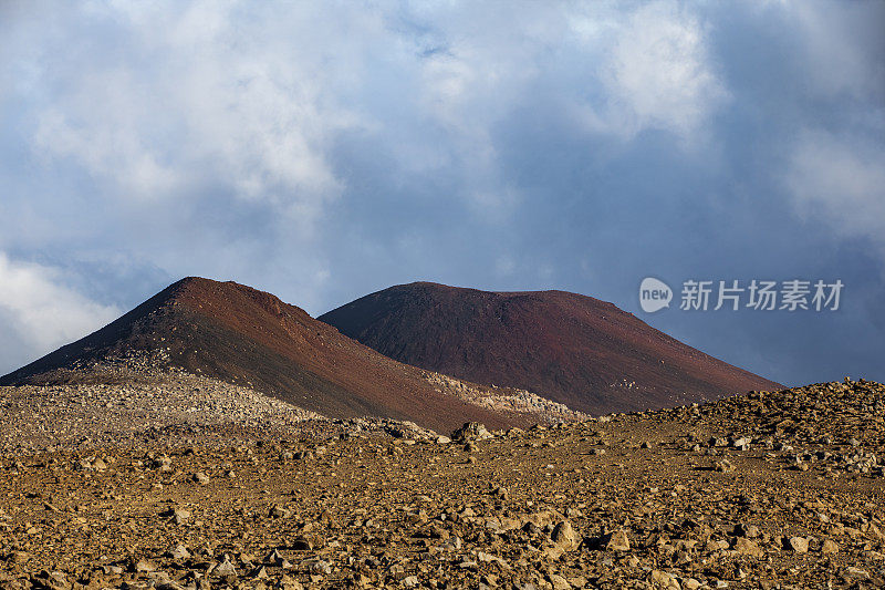 火山锥，大岛，夏威夷