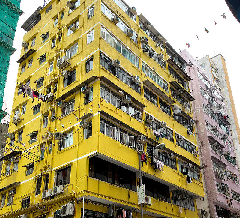 香港的一栋公寓楼