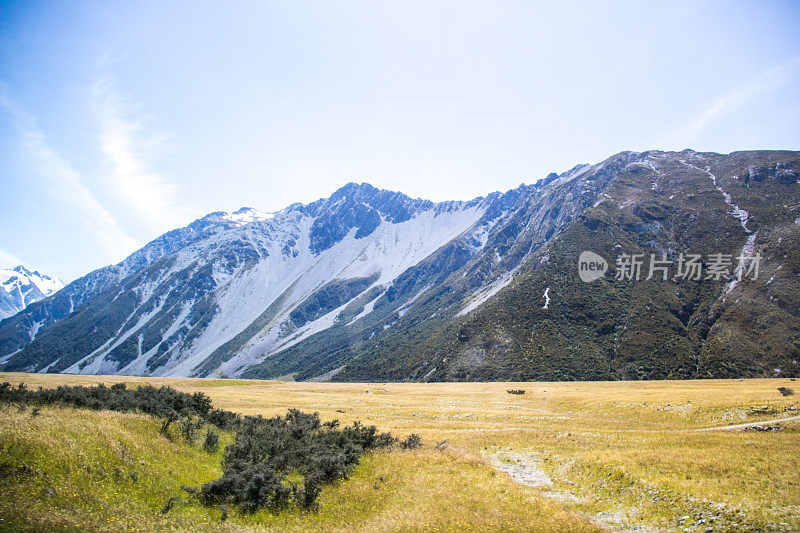 新西兰:马尔特布朗山脉