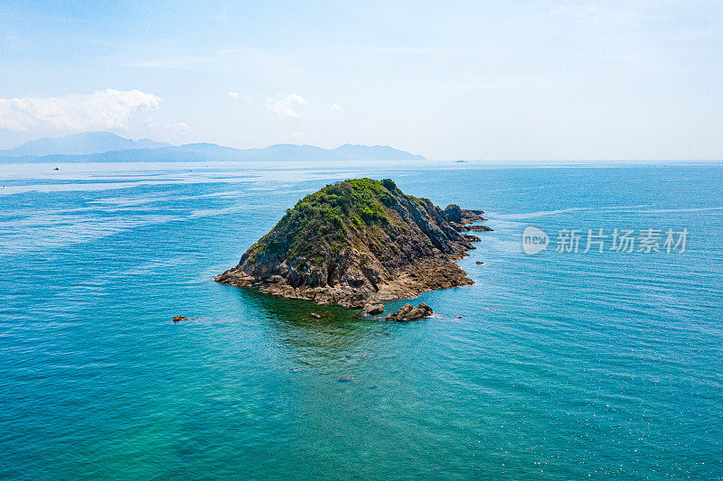 位于西贡的公洲岛海景