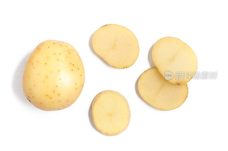 生土豆片