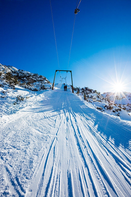 冬季滑雪胜地