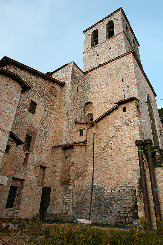 中世纪的塔楼