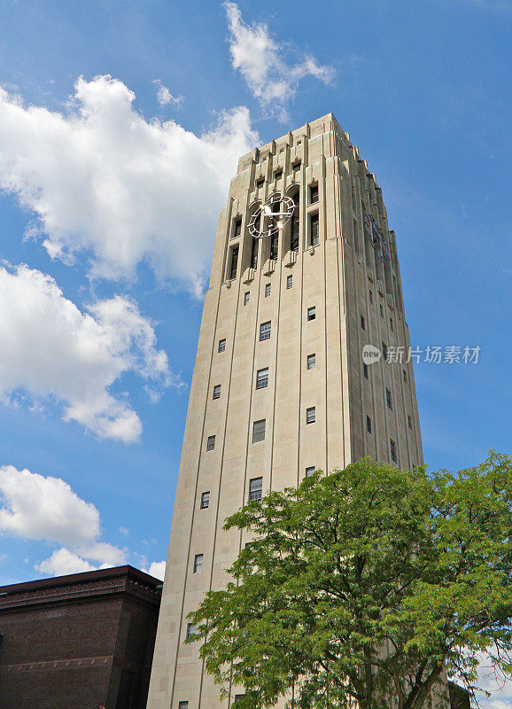 伯顿钟楼，密歇根大学