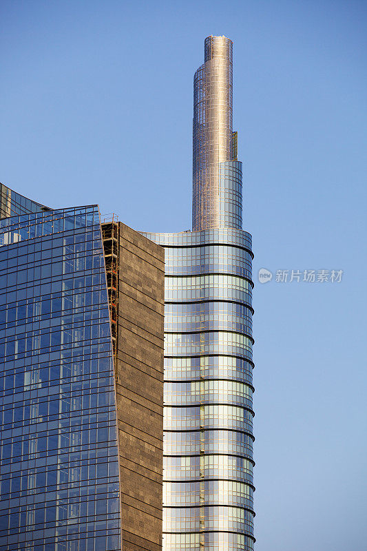 摩天大楼在米兰