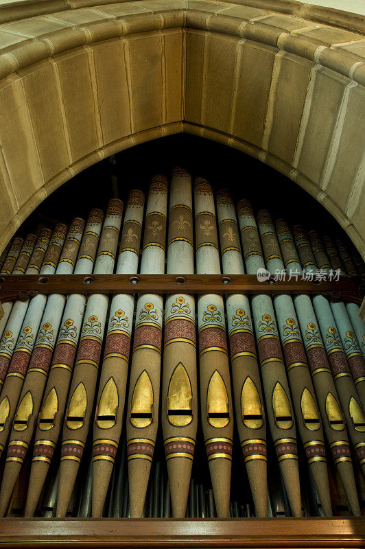 教堂的管风琴