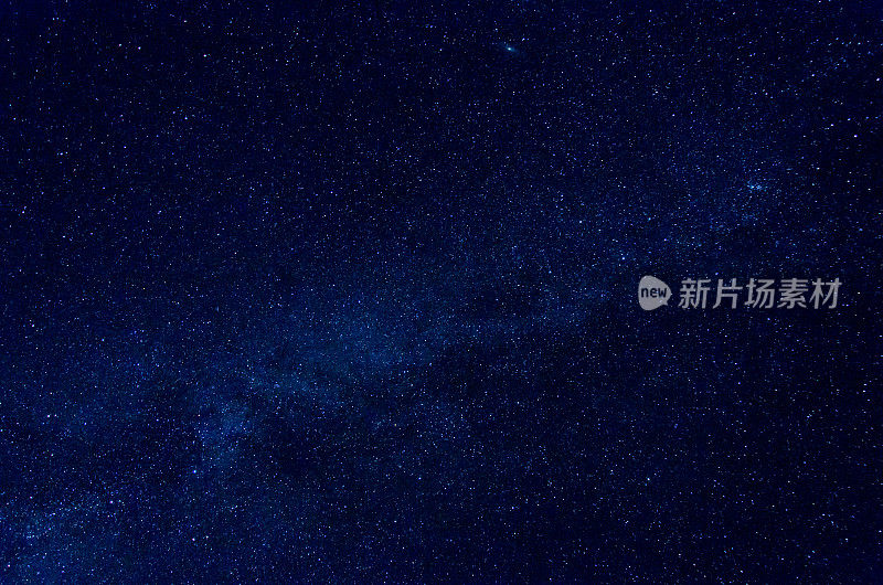 满是星星的夜空