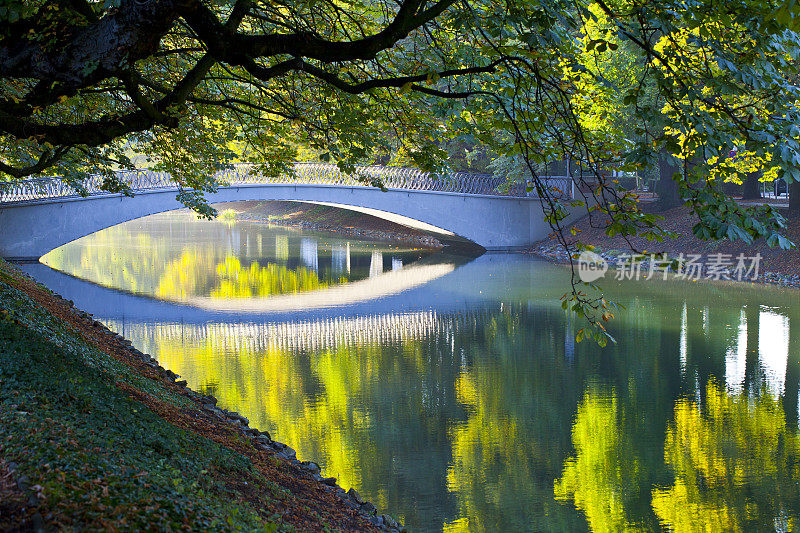 德国科隆劳恩特劳赫运河上的桥